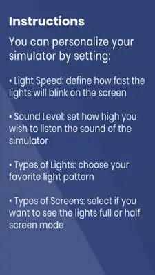 Police Light & Sounds android App screenshot 2